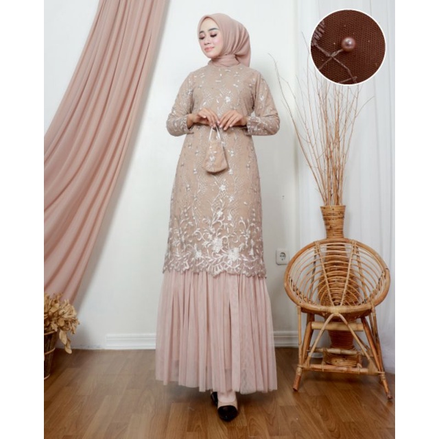 COD GAMIS TULLE MIX TUTU // KEBAYA MODREN TERKINI // DRESS WANITA CANTIK // GAMIS PESTA GAMIS // GAMIS WANITA TERBARU