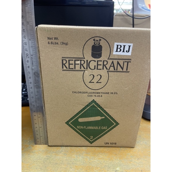 Gas refrigerant ac rumah R22 mini 3kg