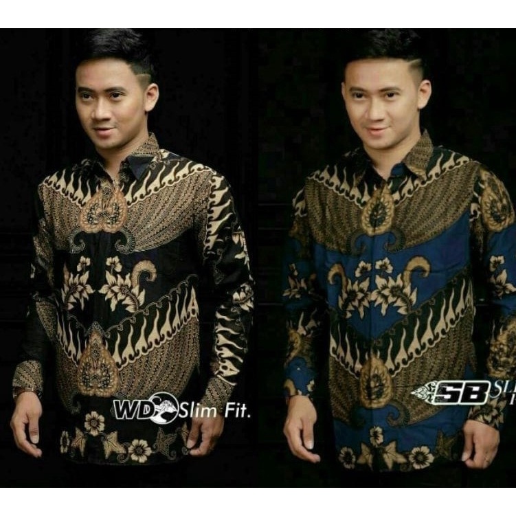 BATIK PRIA SOGAN BATIK HEM PRIA