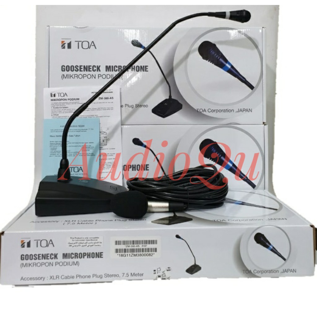 Mic Meja/ Mic Podium TOA ZM 380 AS/ ZM 380AS/ ZM380AS Original