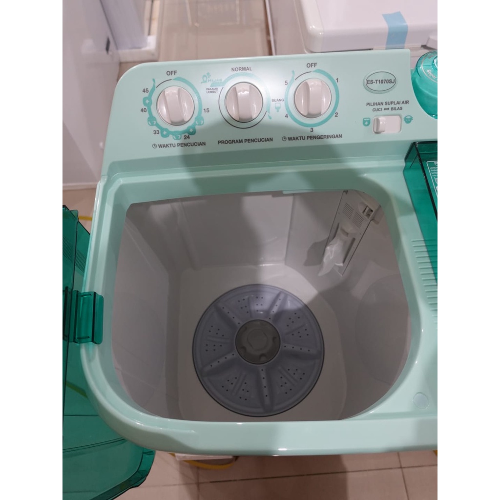 MESIN CUCI SHARP ES-T1070SJ 9KG