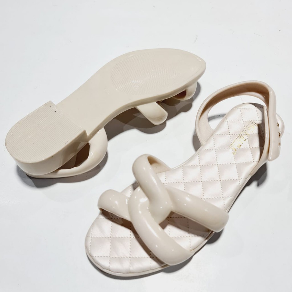 jelly sendal bara bara sandal wanita tali karet import barabara cewek hx1601