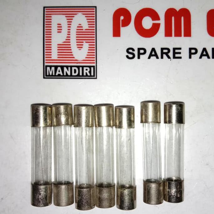 Fuse Kaca 15A 15 A 250Va 30Mm X 6Mm Glass Fuse Pcmelebik54 Berkualitas