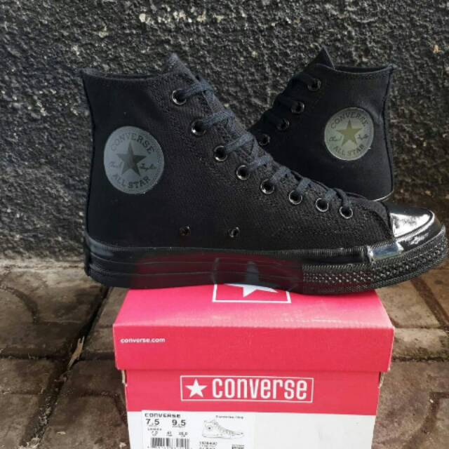 converse full black original