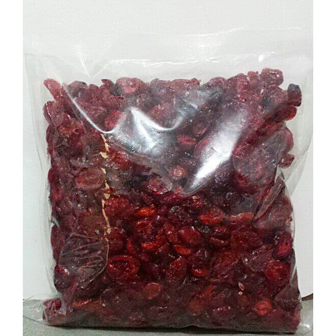 Cranberry USA Dried Unsweetened / Cranberry Buah Kering 500gr