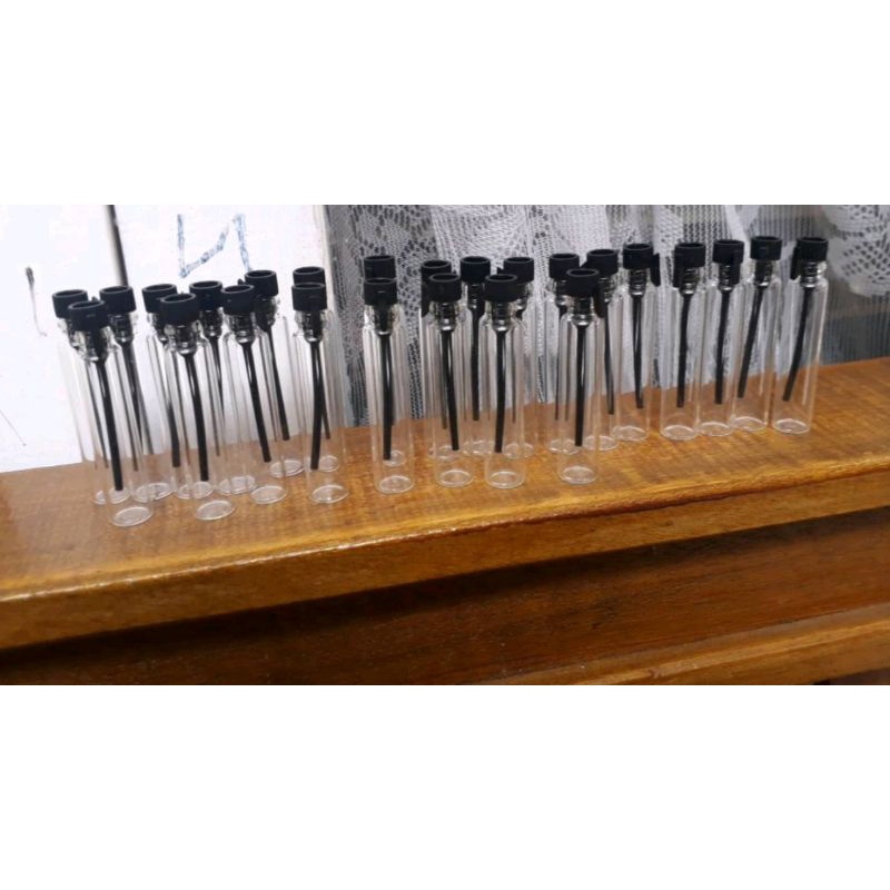 Botol parfum/botol tester/botol penicilin lidi/2ml