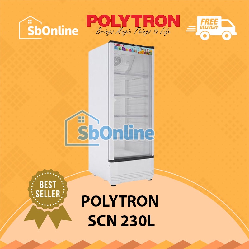 POLYTRON Regular Showcase 230 Liter - SCN 230