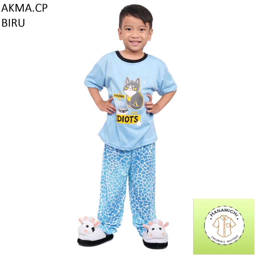 Hanamichi AKMA.CP Baju Tidur Anak Lengan Pendek