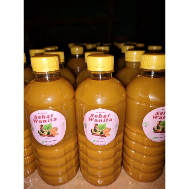 JAMU SEHAT WANITA PENGHILANG KEPUTIHAN &amp;BAU BADAN 500ml