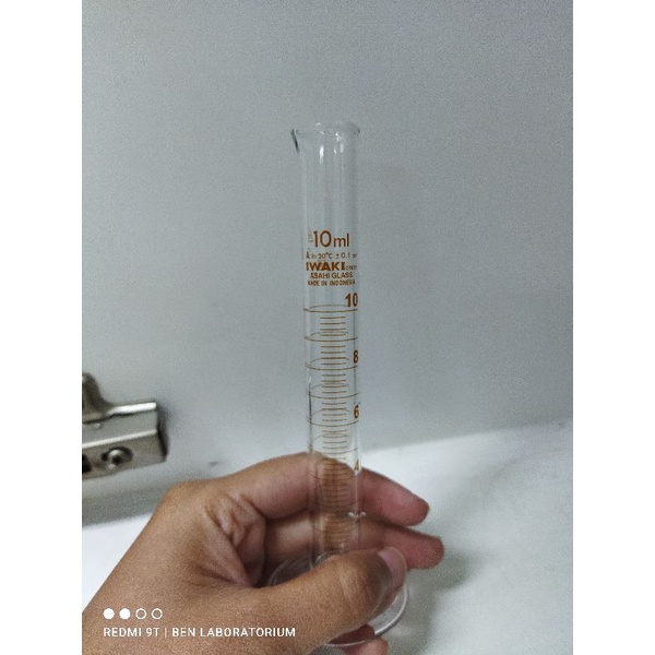 gelas ukur 10 ml IWAKI