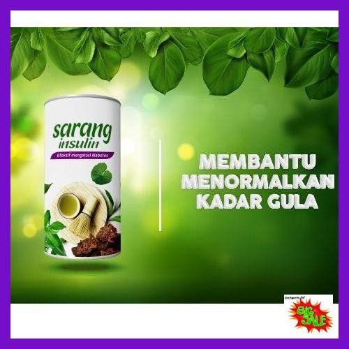 

SETEBAID- TEH SARANG INSULIN - CARA MENGATASI DIABETES DAN GULA DARAH TINGGI -ASLIII.