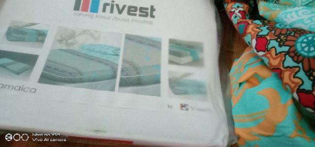 Sarung Kasur Springbed / Rivest Cotton - Jamaica - Bahan Kain Halus Adem