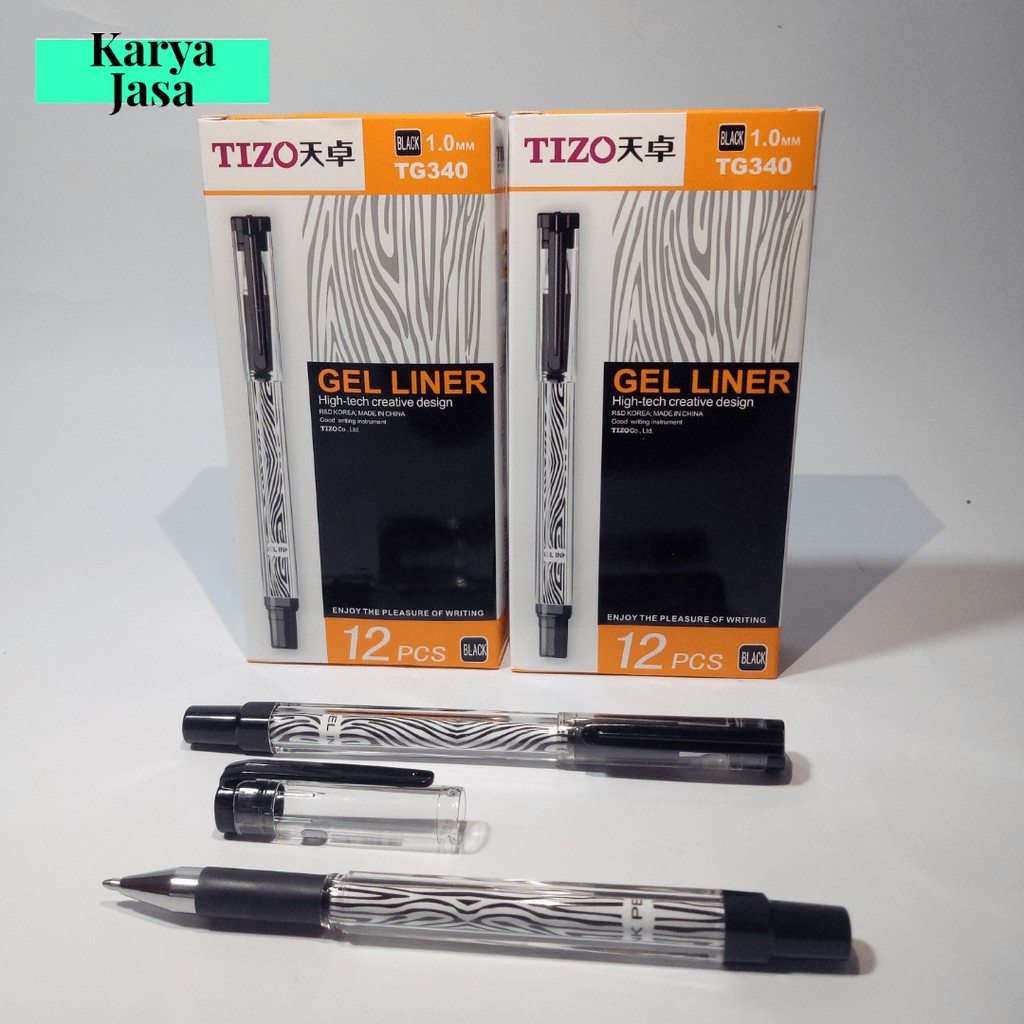 

Tizo Gel Liner 1.0mm Black | Pen Tanda Tangan | Grosir ATK Medan