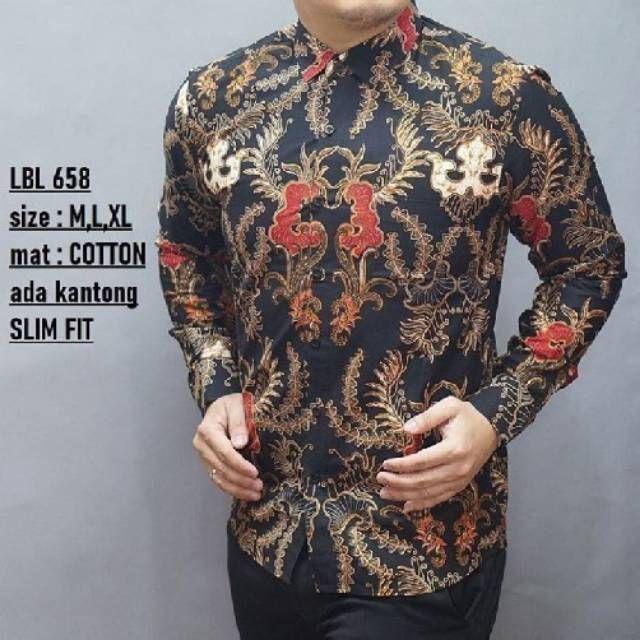 Baju Batik Pria // Batik Cowok // Batik Slimfit / Batik Modern // Batik Premium