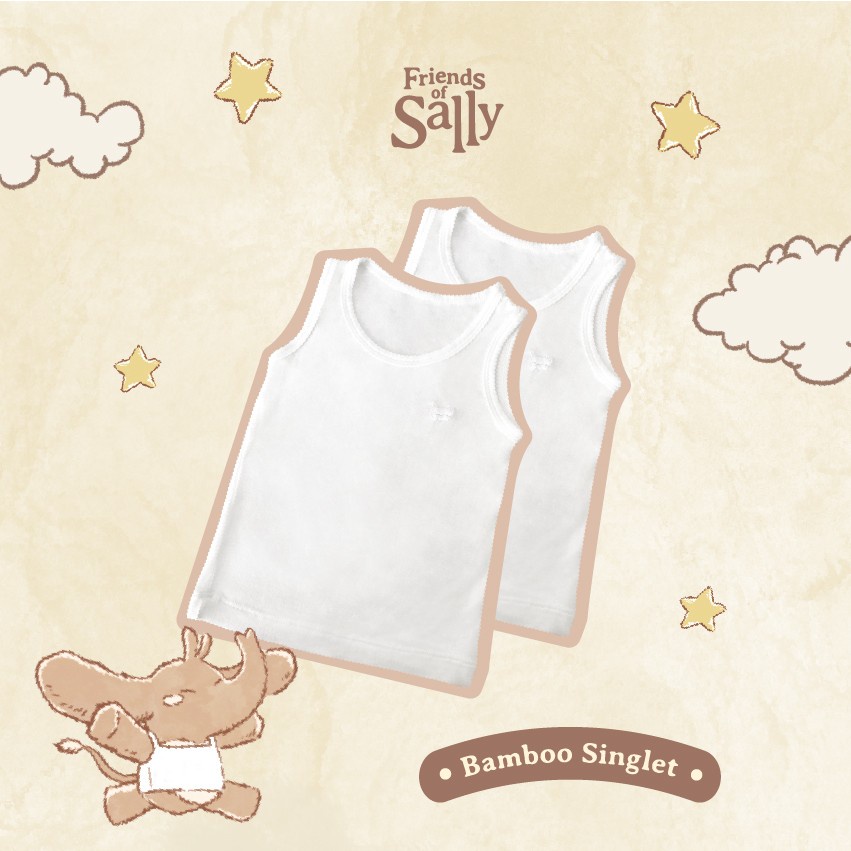 Friends of Sally - Bamboo Singlet