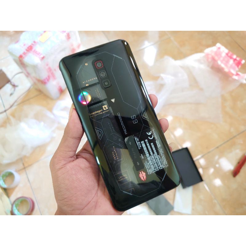ZTE Nubia Red Magic 6s pro 16/256gb GHOST Transparan edition - Garansi Resmi