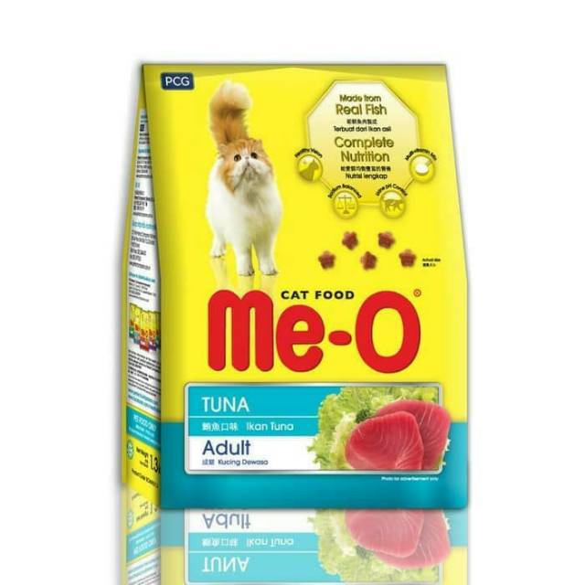 Me-O Fresh Pack 1.2kg Adult Tuna Makanan Kucing Kering Meo 1.2 kg