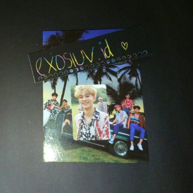 Exo album the war ko ko bop  photocard pc chen