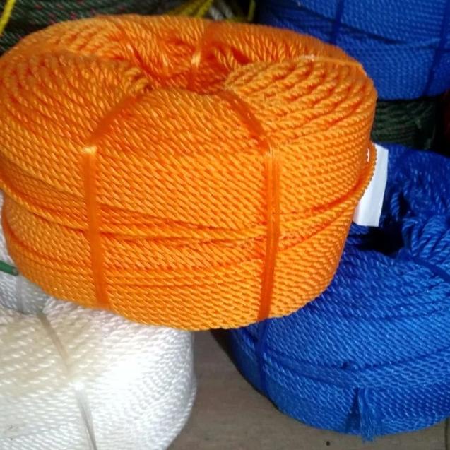 

Kekinian - Tali tambang plastik tebal 3 mili warna