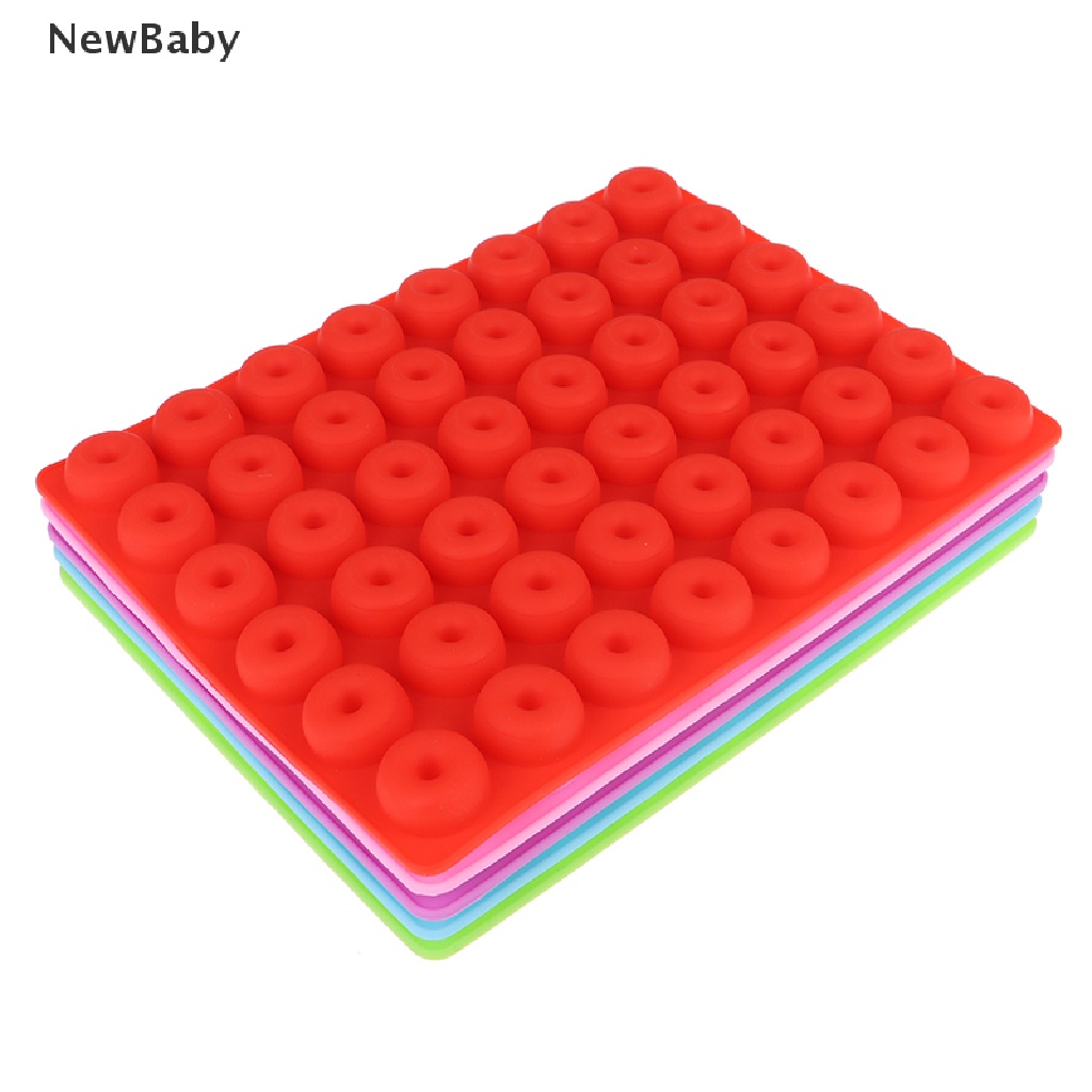 NewBaby 48 Cavity Mini Donut Mold Bakeware Dessert Biscuit Cake Baking Pan Ice Molds ID