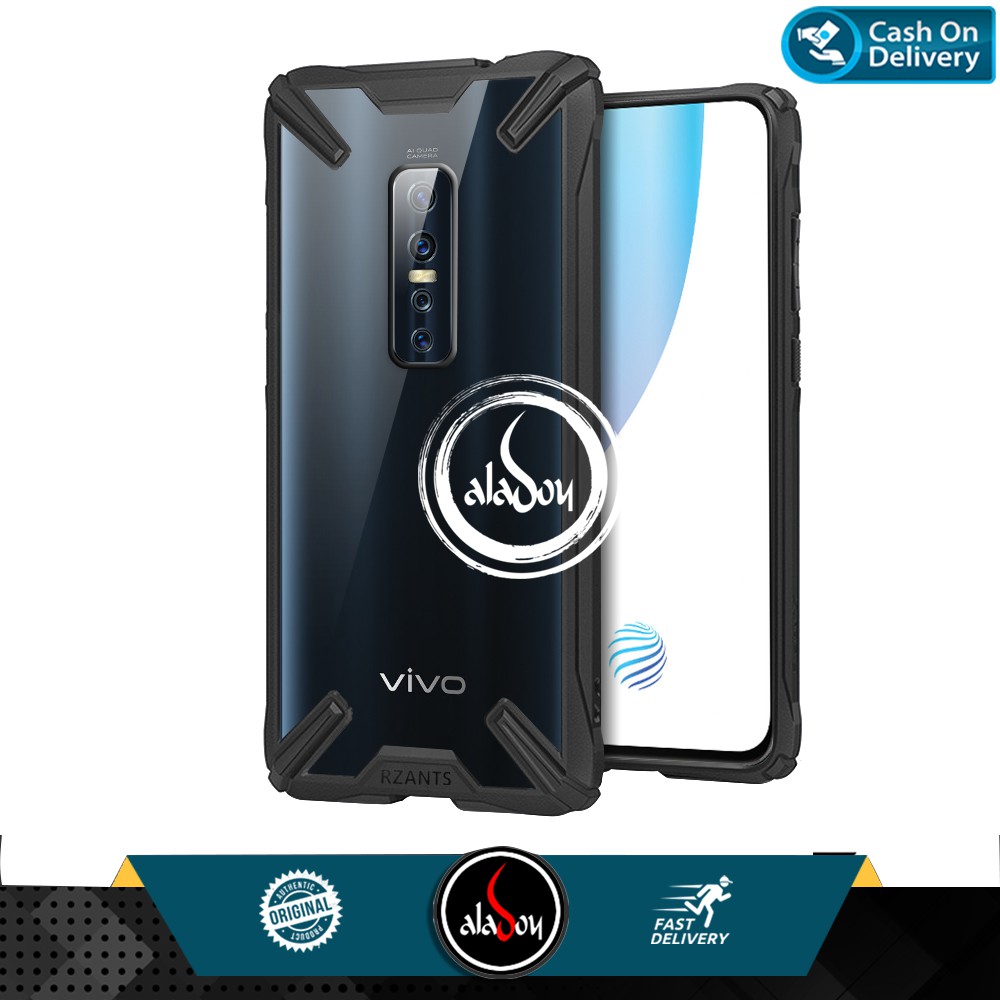 Rzants Case VIVO V17 PRO Armor X Fushion Transparent Anti Fall Premium Hardcase