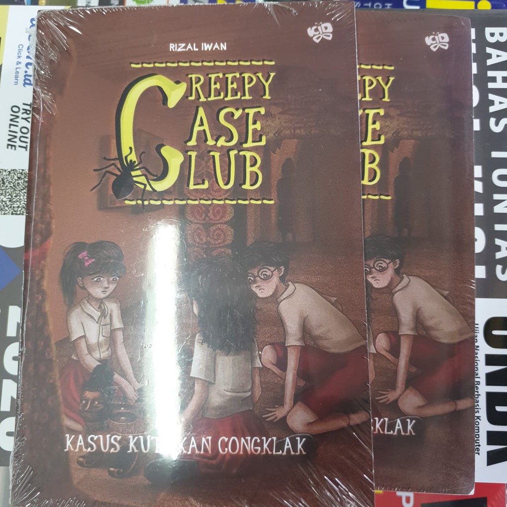 Jual Novel Original Creepy Case Club 3 Kasus Kutukan Congklak By Rizal Iwan Shopee Indonesia