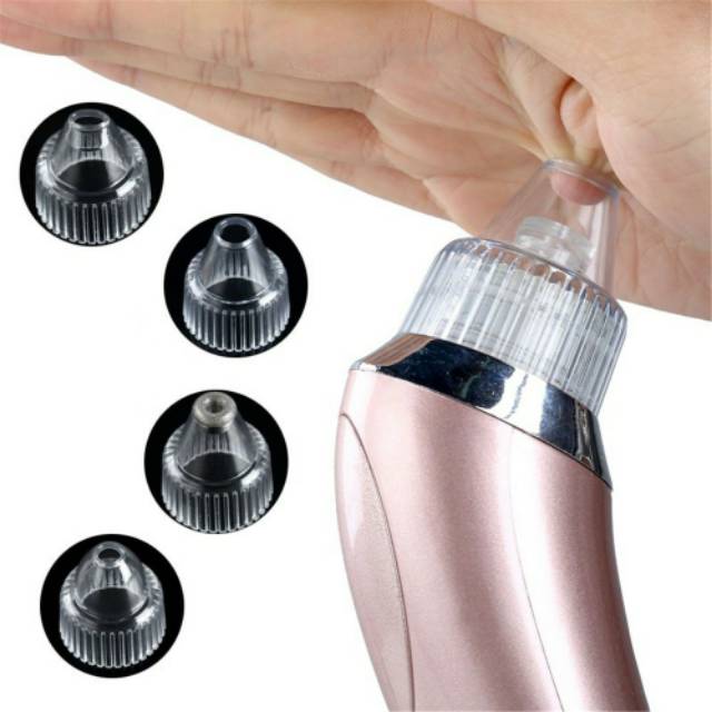 Alat Penyedot Komedo Charge Ulang - Vakum Komedo - Comedo Suction 5 Level Sedot - Diamond Peeling