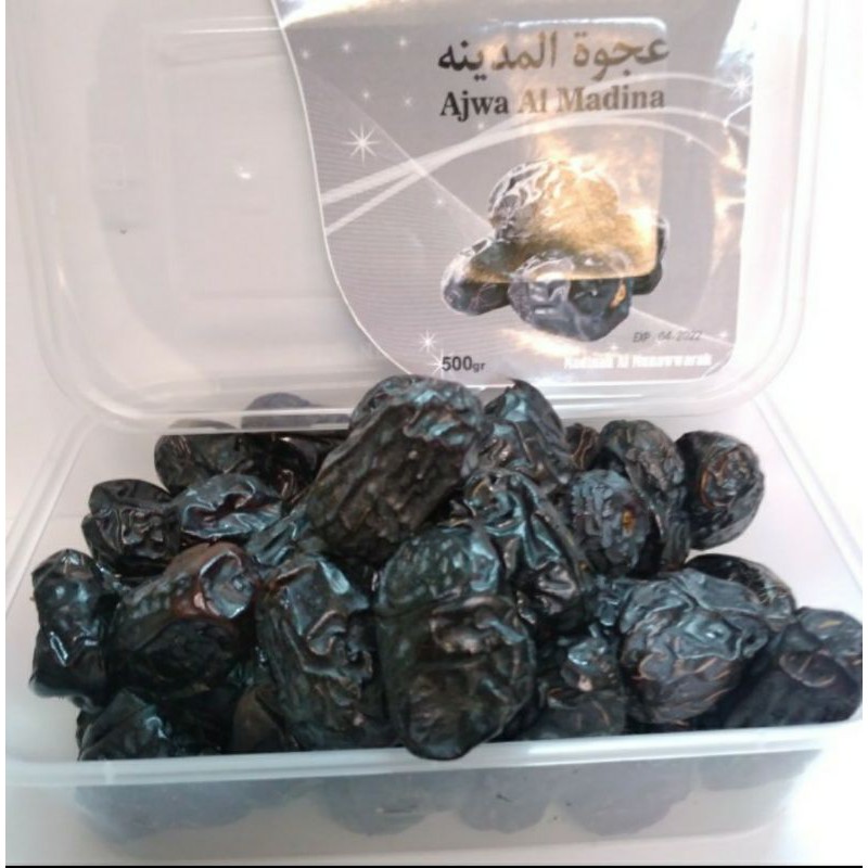 

Kurma Ajwa Al-Madinah 500gram ORIGINAL Kurma Nabi Premium 500gram