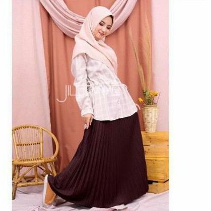 Tiana Top Jilbrave Story atasan wanita kemeja