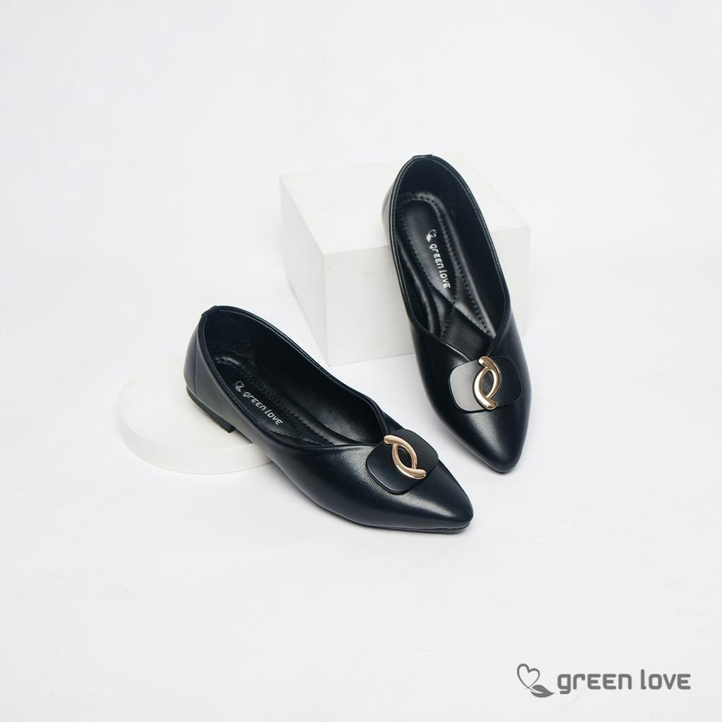 Green Love Sepatu Flat Wanita ZENITH