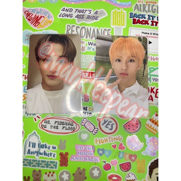 OFFICIAL PHOTOCARD PC MARK LEE SUPER M JOPPING SUPER ONE US ASIAN VER NCT 127 DREAM TAEYONG BAEKHYUN