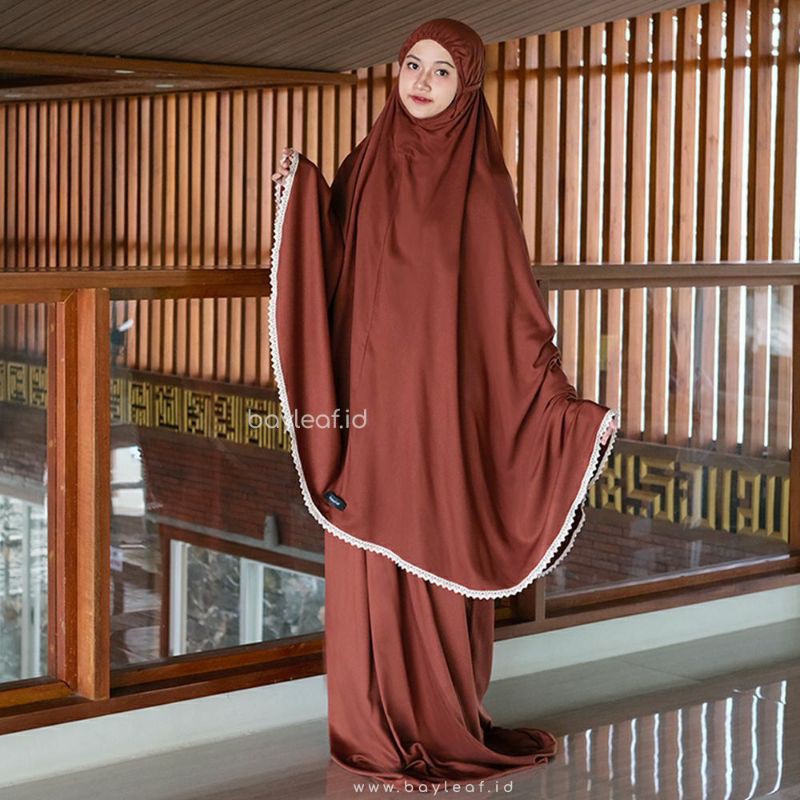 Mukena Premium Dewasa dan Anak by Bayleaf.id / Mukena Anak Premium / Couple Ibu dan Anak