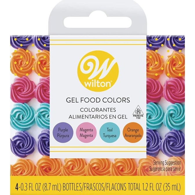 

Wilton Neon Gel Food Color Set, Set Of 4