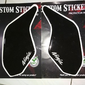Stiker Sticker Sidepad Ninja 250 fi Ninja Z 250 fi tankpad samping timbul berkualitas