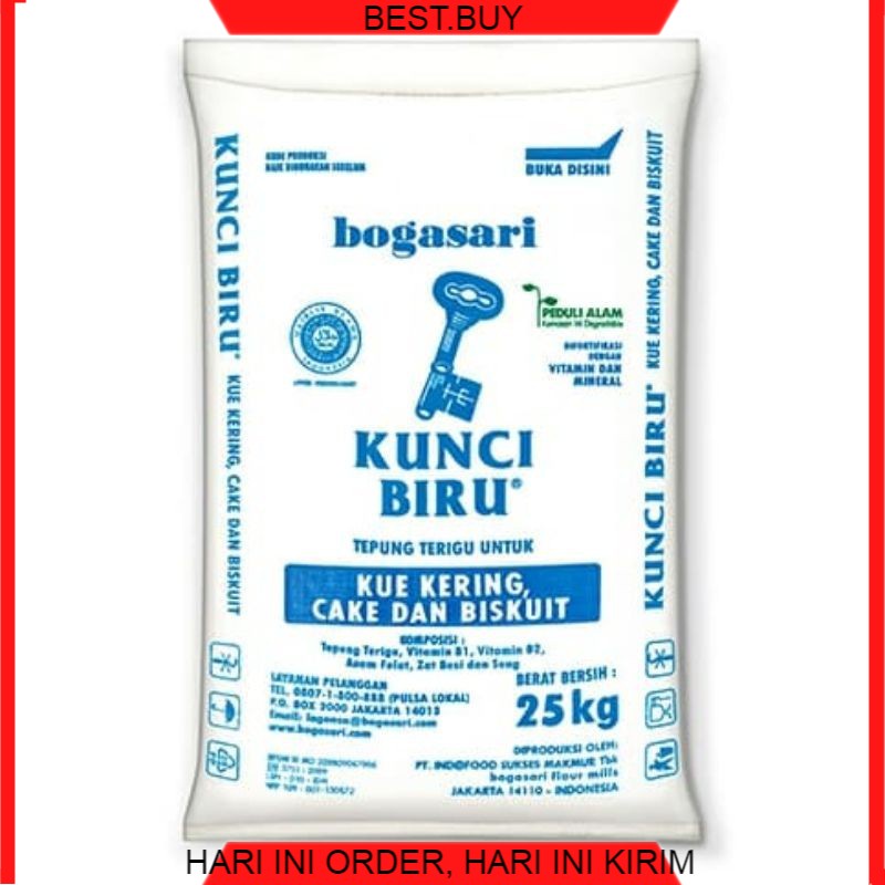 

Tepung terigu kunci biru rpc 1kg