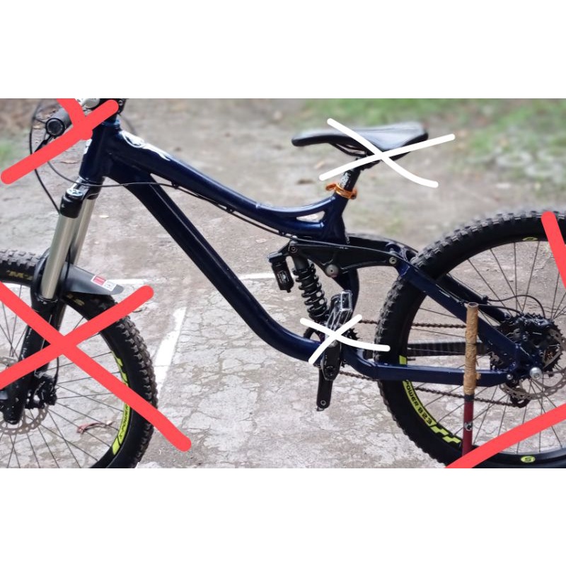 dijual frame adrenaline fr team