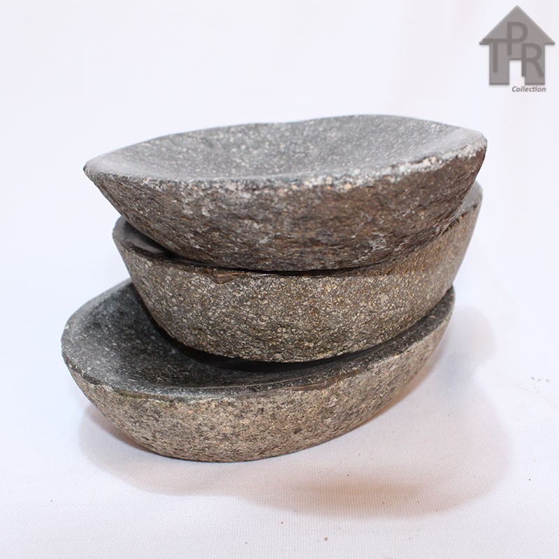 Batu Kali Lepek Sabun Riverstone Soap Dish P14T3