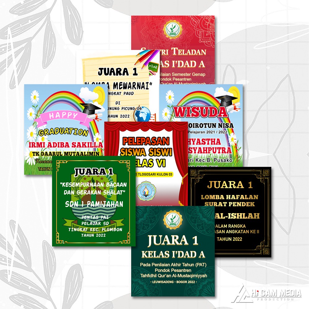 

Stiker Piala Label Piala Lomba 2