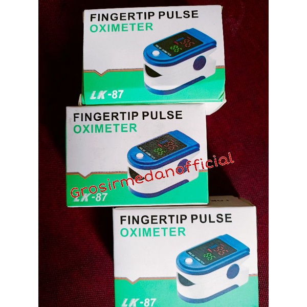 OXIMETER PULSE - DETEKSI OKSIGEN DARAH DAN DETAK JATUNG - OXYMETER