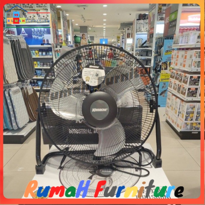 Krisbow kipas angin 16 Inci kipas angin meja full besi