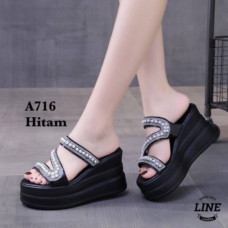 WEDGES WANITA FASHION KOREA A716