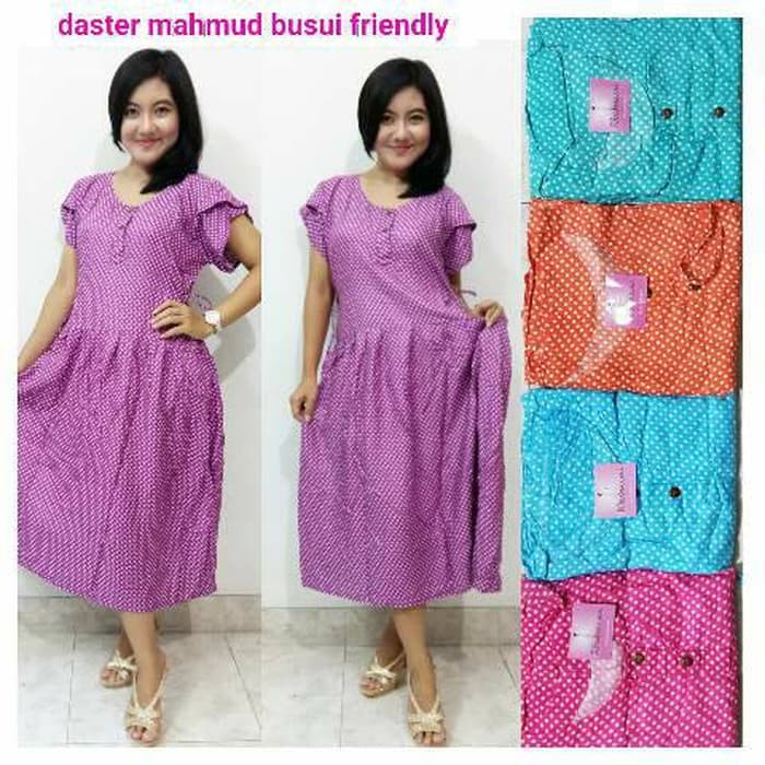 GROSIR BATIK PEKALONGAN/ DASTER MURAH/ DASTER KANCING MOTIF POLKADOT