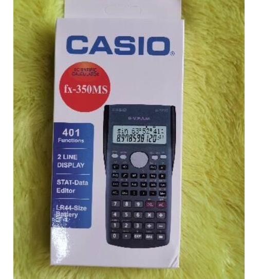 

(HARGA BERSAHABAT) kalkulator casio scientific 350ms