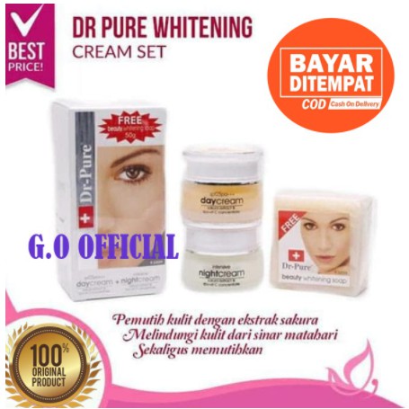 [ COD ] ORIGINAL Paket Kecantikan & Perawatan Wajah Dr Pure