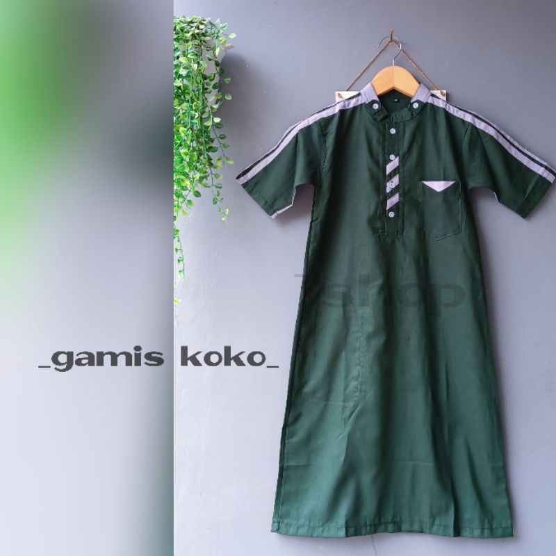 BAJU KOKO GAMIS ANAK LAKILAKI/KURTA MUSLIM