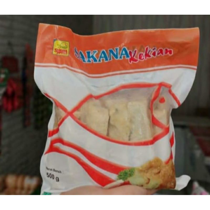 

sakana kekian 500g / sakana fish roll / olahan ikan / frozen food