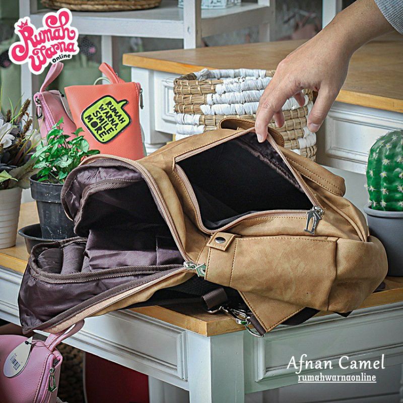 Tas Ransel Afnan Rumah Warna