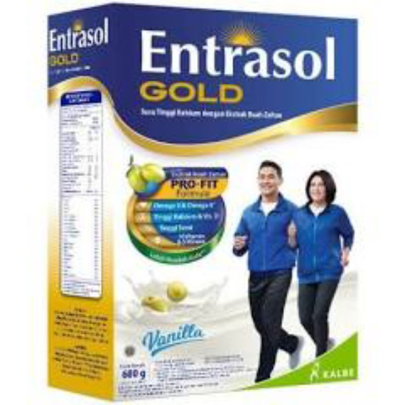 

Entrasol Gold Rasa Vanila / Coklat 580gram