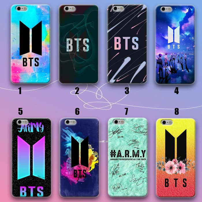 -CC- Case hp bts j2 prime j5 j6 a6 a7 2018 iphone 6 iphone 7