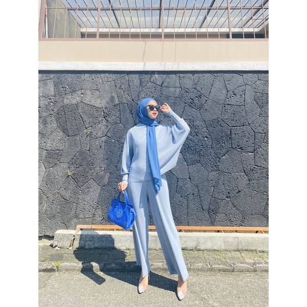 ANDARA SET // SETELAN BLOUSE + CELANA KULOT